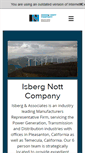 Mobile Screenshot of isberg-nott.com